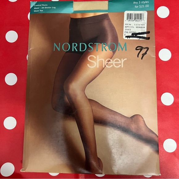 Vintage Nordstrom Sheer nylons - Picture 1 of 6